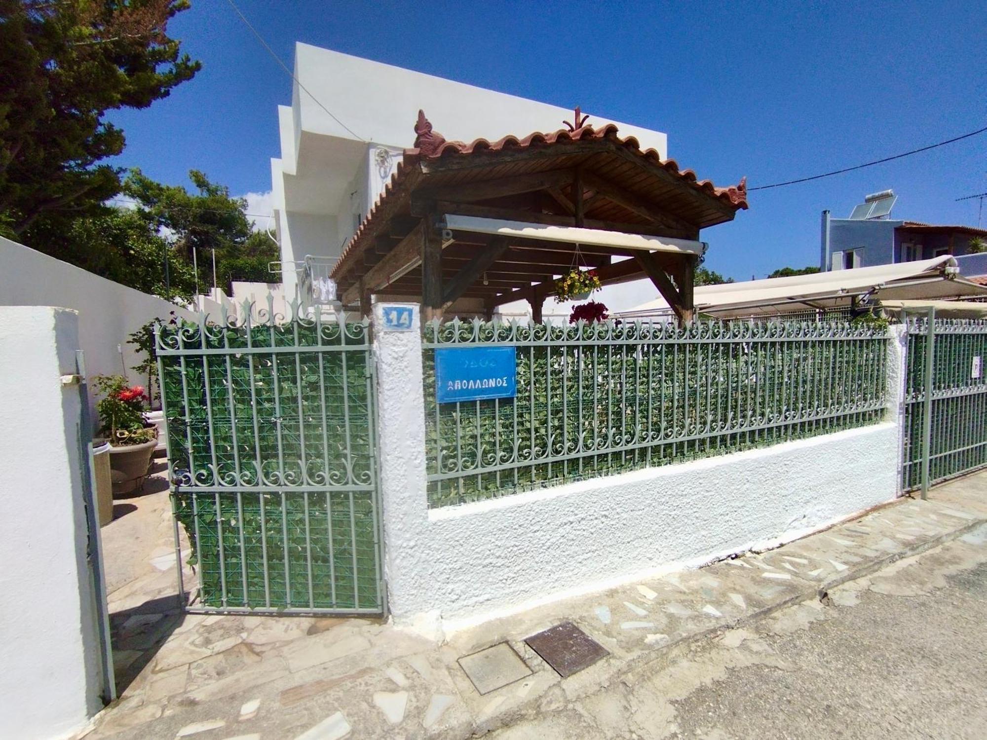 Sofia'S Seaview Villa Near Airport And Beach Artemida  Exterior foto