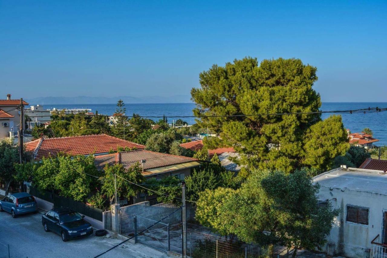 Sofia'S Seaview Villa Near Airport And Beach Artemida  Exterior foto